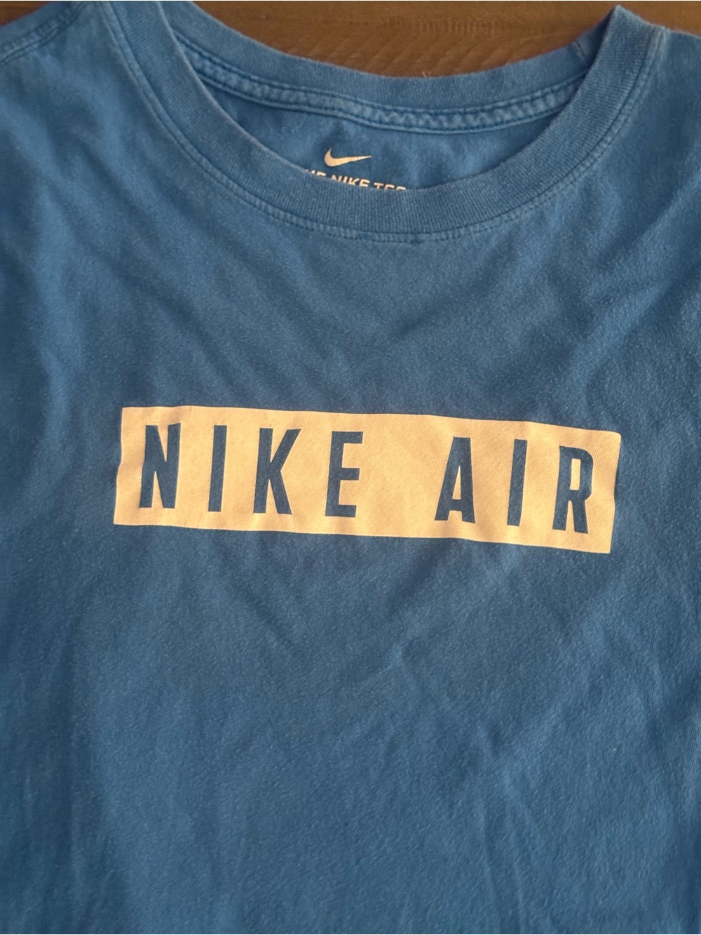 Nike Air Mens Blue Graphic Tee
